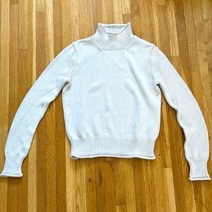 J.Crew. turtle neck cotton sweater, size XXS